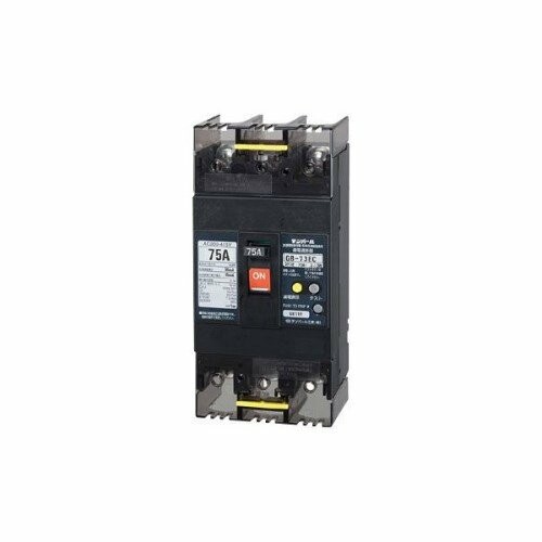 テンパール工業 経済タイプ 漏電遮断器 OC付 75AF 75A 30mA 73EC7530