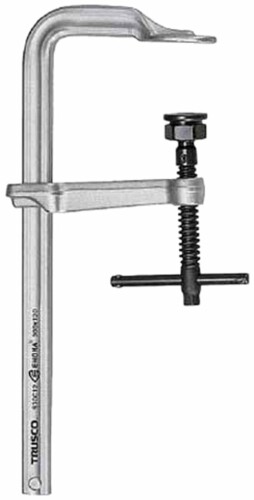 トラスコ中山(TRUSCO) エホマL型クランプ(豪然たる型)標準尺度手合い 420×300粍 S30C12