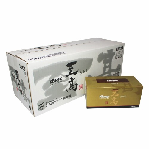 ティッシュ 3枚重ね 480枚(160組) 10箱 クリネックス 御前上等 (入れもの品)