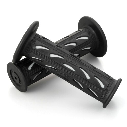 デイトナ(Daytona) PROGRIP(プログリップ) バイク用 グリップ ハンドル径[ファイ]22.2(原付)用 115mm 耐振ゲル エンド非貫通 724Miniタイプ ホワイト 98074