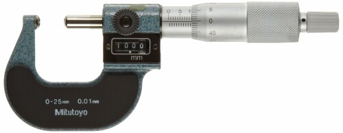 ミツトヨ(mitutoyo) 片球面マイクロ米突(かぞえ上げる) BMS-25K 295-115