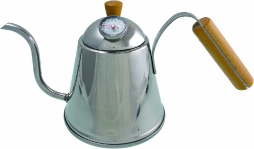 青芳 CASUAL PRODUCT バールドリップポット サーモ米突付き添い人 510564 日本製 ドリップ湯わかし 珈琲湯わかし コーヒードリップポット 細口 肌理