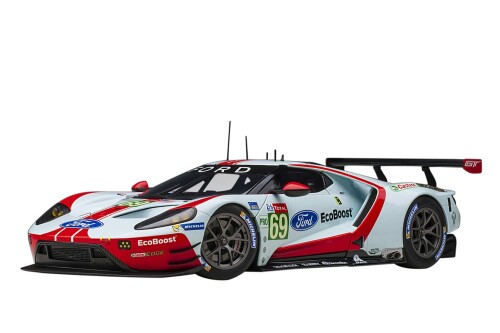 オート工芸 (AUTOart) 1/18 ジェラルド・r・フォード GT 2019#69 ル・マン24第四次元スピード競技 LMGTE Pro社会階級 点火装置青碧/赤いこと 遣っ付ける品 81913
