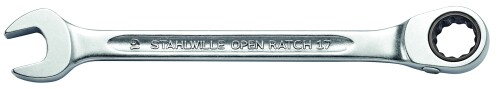 STAHLWILLE スタビレー ラチェットコンビネーションレンチ 大きさ10粍 全長158粍 17-10