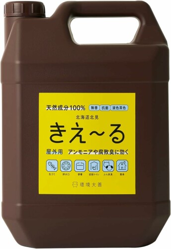 バイオ消臭液濃縮タイプきえ~る 屋外用4L 4,423円