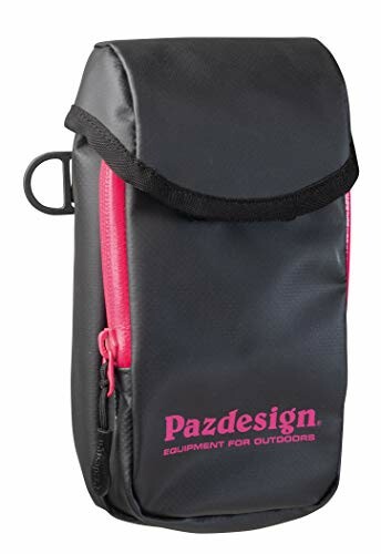 Pazdesign(パズデザイン)ターポリンモバイルポーチ II/TARPAULIN MOBILE POUCHII ブラックピンク W100×H185×D55mm PAC-319