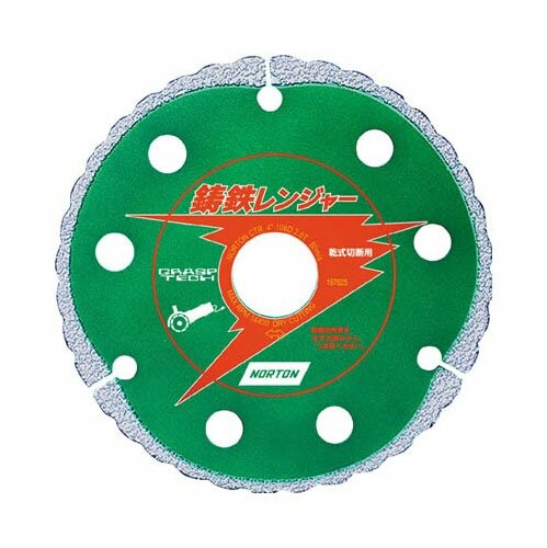 NORTON ダイヤモンドカッター 鋳鉄レンジャー106x2.0x20 22100470001