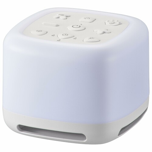 オーム電機AudioComm サウンドマシン ホワイトノイズ ASMR LEDイルミネーション 睡眠導入マシン 赤ちゃん 安眠サポート 睡眠誘導 自然音 環境音 安眠グッズ 快眠グッズ 癒し音 ワイヤレスス