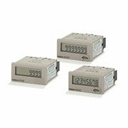オムロン(OMRON) 一時停止居酒屋 7桁 無起電力インプット 黒いこと 0.0h~999999.9h/0.0h~3999d23.9h