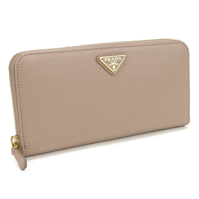 値下げしました!【PRADA財布】サフィアーノ 折り財布 L字ファスナーベージュ 楽天市場】PRADA プラダ 長財布 1ML030 QWA レディース L字