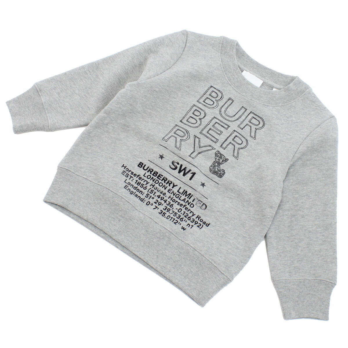 BURBERRY ロゴスウェット トレーナー 10Y 140cm グレー キッズ 楽天市場】BURBERRY KIDS バーバリー キッズ スウェット 8082110
