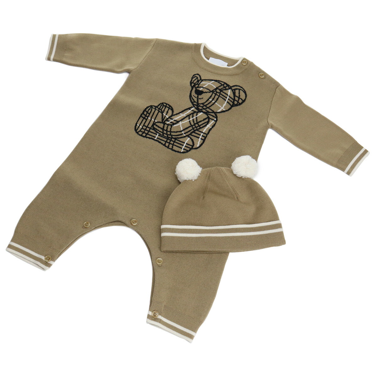 楽天市場】バーバリー ベビー服 ベージュ ボーイズ BURBERRY 8070270