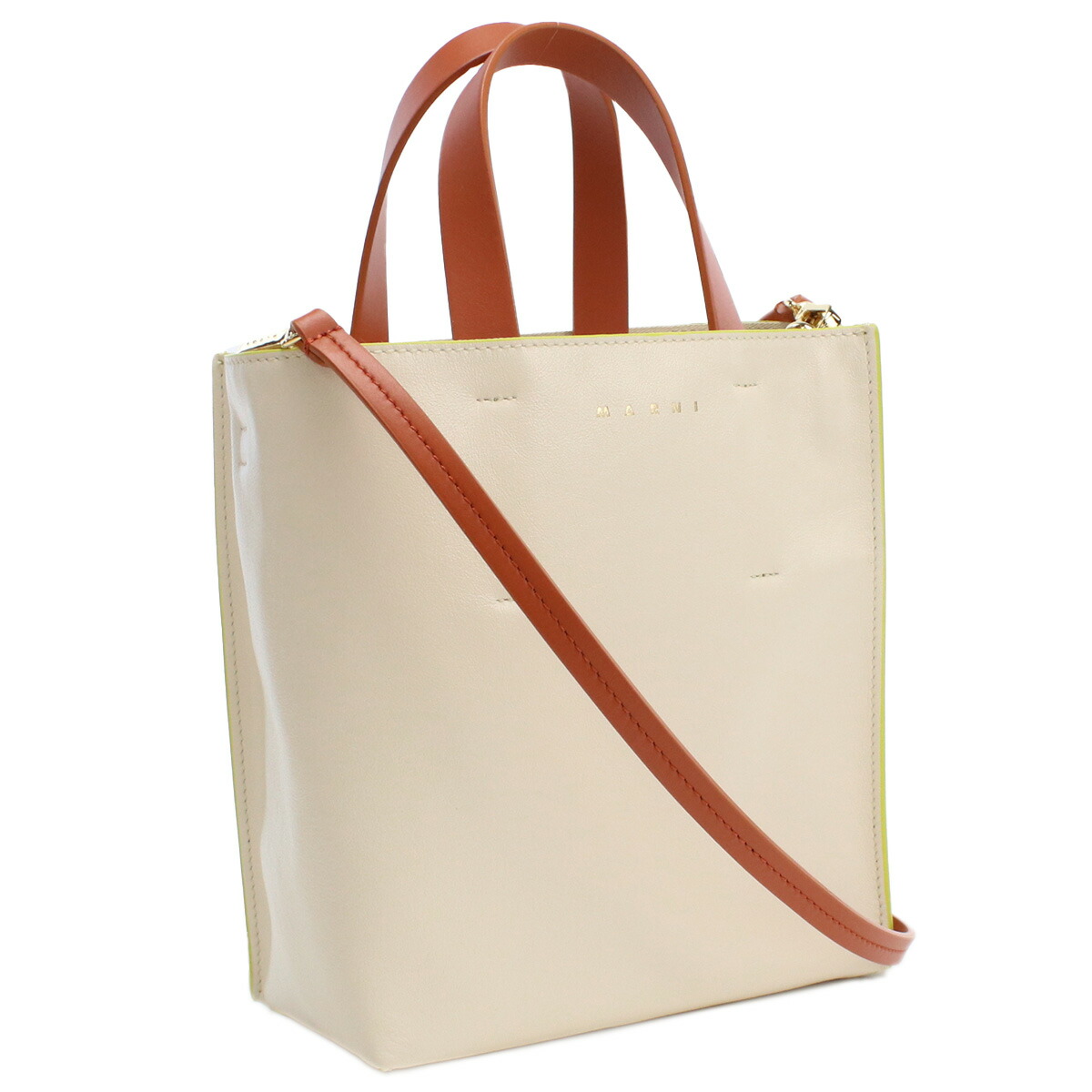 MARNI マルニ トートバッグ SHMP0040Q0 P2644 Z637V レディース ホワイト｜ブランド総合卸　ビッグヒット