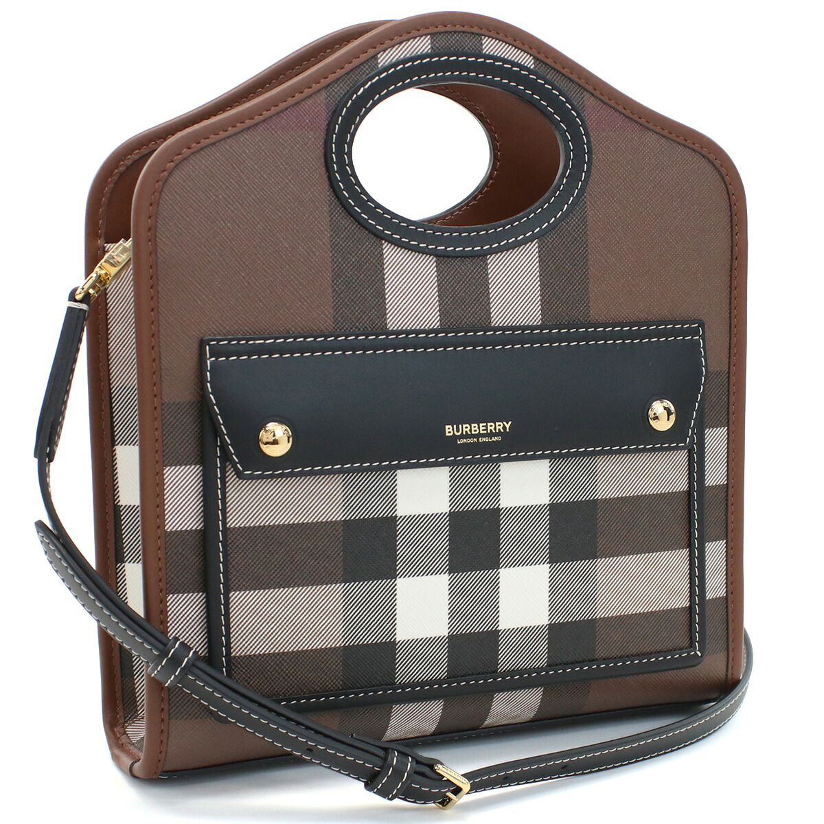 バーバリー BURBERRY トートバッグ ブランド 8071386 A8900 DARK BIRCH BROWN ブラウン系｜ブランド総合卸　ビッグヒット