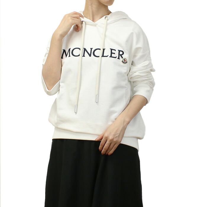 MONCLER モンクレール パーカー 8G00016 89A1K 037 レディース ホワイト｜ブランド総合卸　ビッグヒット 44,880円