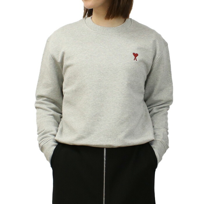 ami グレー トレーナー ハートロゴ　amiparis ami グレー トレーナー ハートロゴ amiparis ami グレー