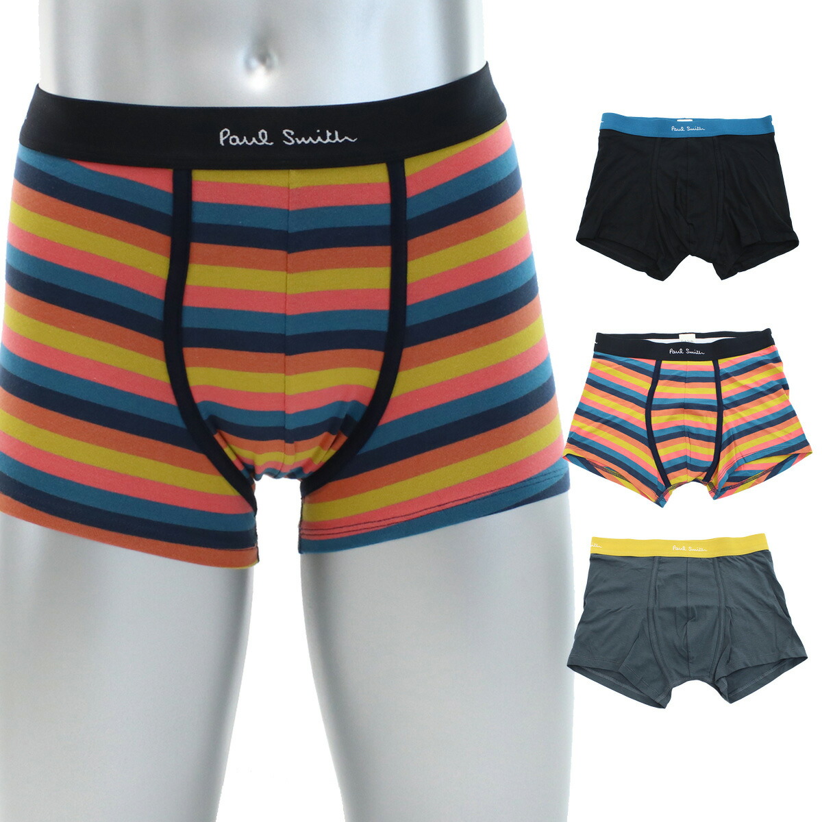 ポールスミス Paul Smith M1A914 インナーウエア 3枚セット ポールスミス インナーウエア メンズ ブランド PAUL SMITH
