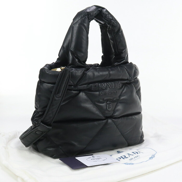 楽天市場】【中古】プラダ キャンバストート トートバッグ ブラック 黒
