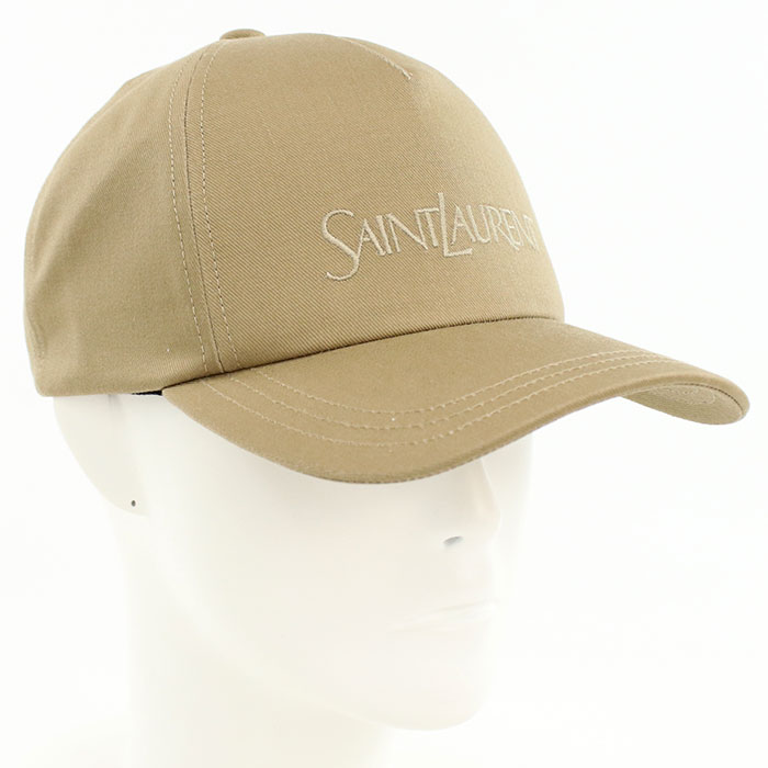 SAINT LAURENT ベージュキャップ Yves Saint Laurent 9FORTY ベージュキャップ - メルカリ
