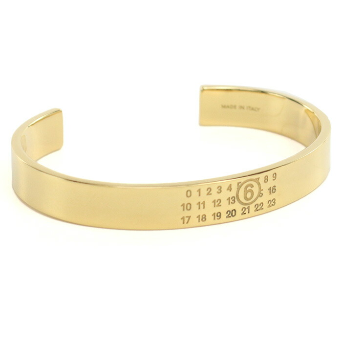 Numeric ミニマルシグネチャー カフブレスレット 楽天市場】MM6 エムエムシックス Numeric ミニマルシグネチャー
