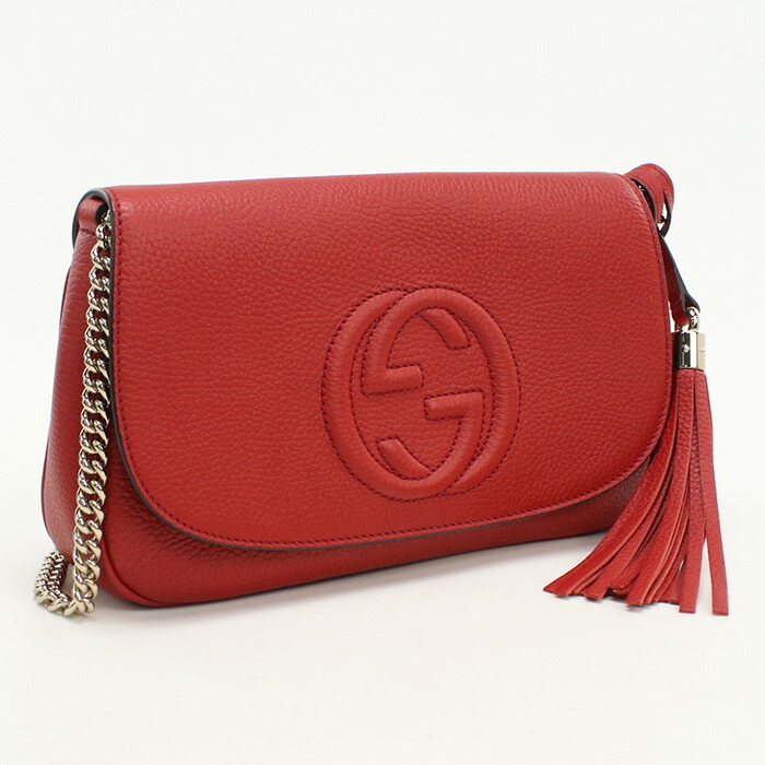 楽天市場】GUCCI グッチ ソーホー チェーンショルダーバッグ