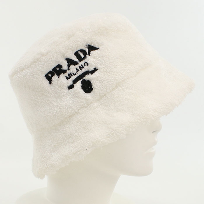 PRADA ハット 1HC137 2DX0【ランク：A】 楽天市場】プラダ PRADA コットン バケットハット 1HC137/2HC137
