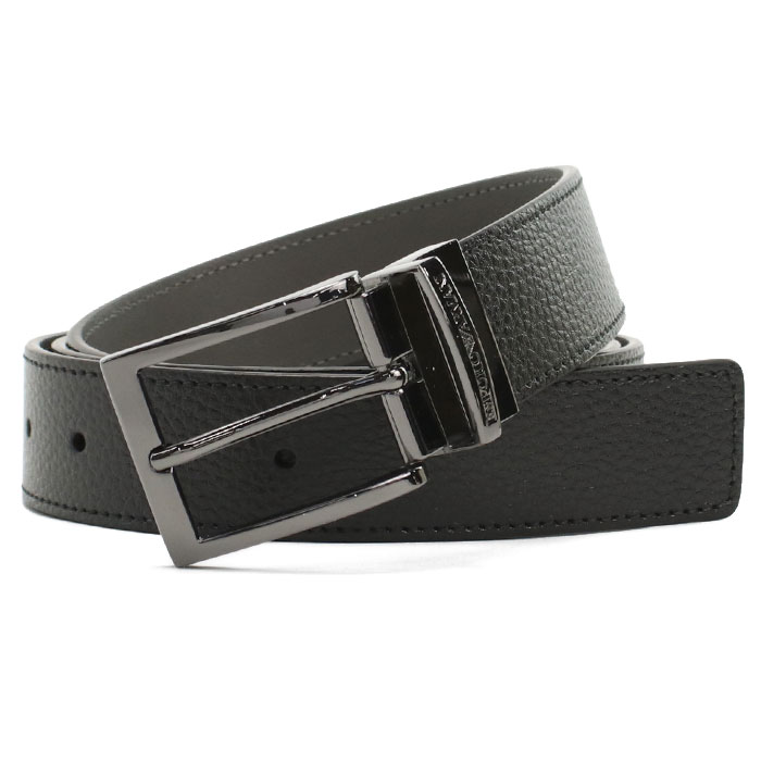 EMPORIO ARMANI エンポリオアルマーニ ベルト Y4S195 YLO8J 80740 メンズ ブラック