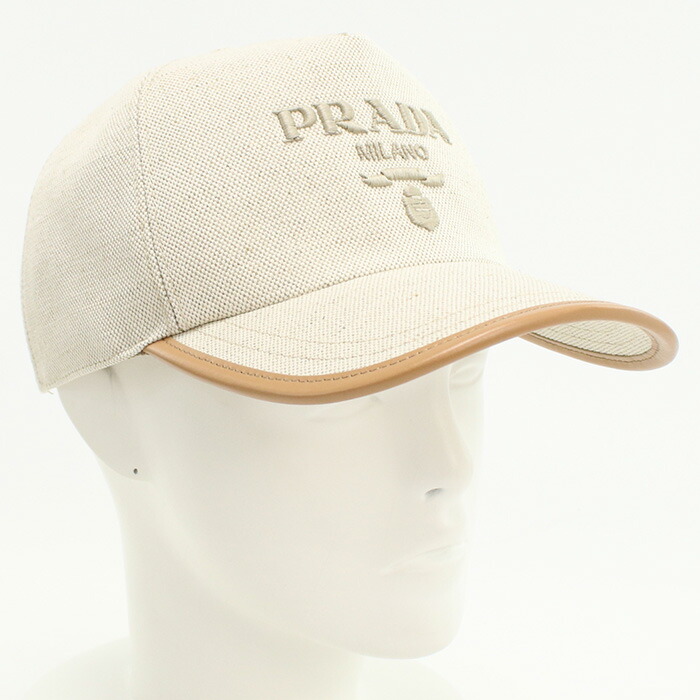 PRADA ベージュ キャップ M PRADA ベージュ キャップ M