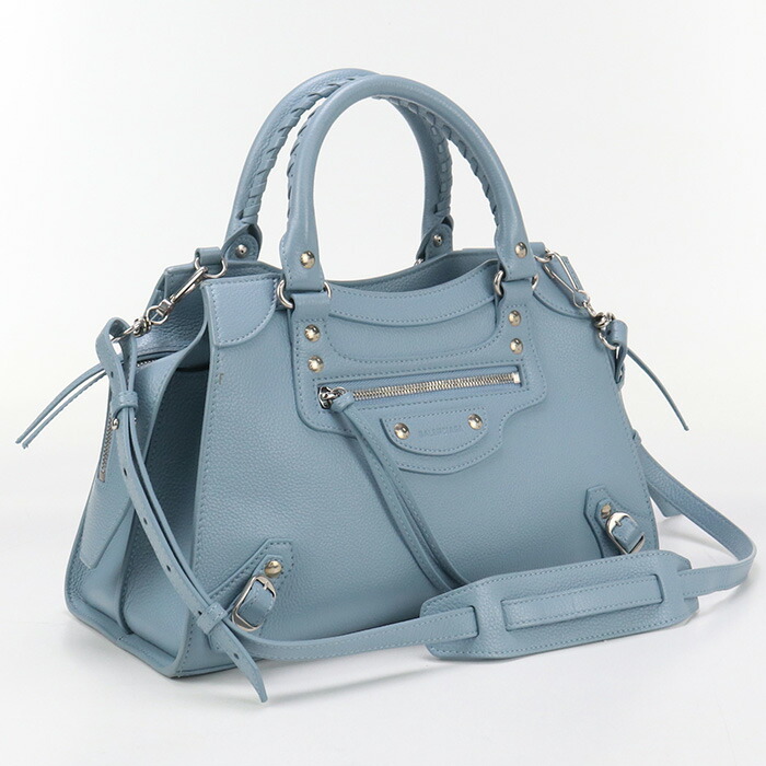 美品　BALENCIAGA バレンシアガ 2WAYバッグ　ブルー 楽天市場】バレンシアガ BALENCIAGA インファンタ 2way