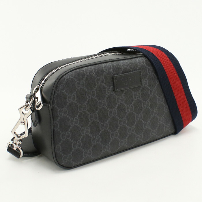 GUCCI GGスプリームショルダーバッグ黒169935 203419