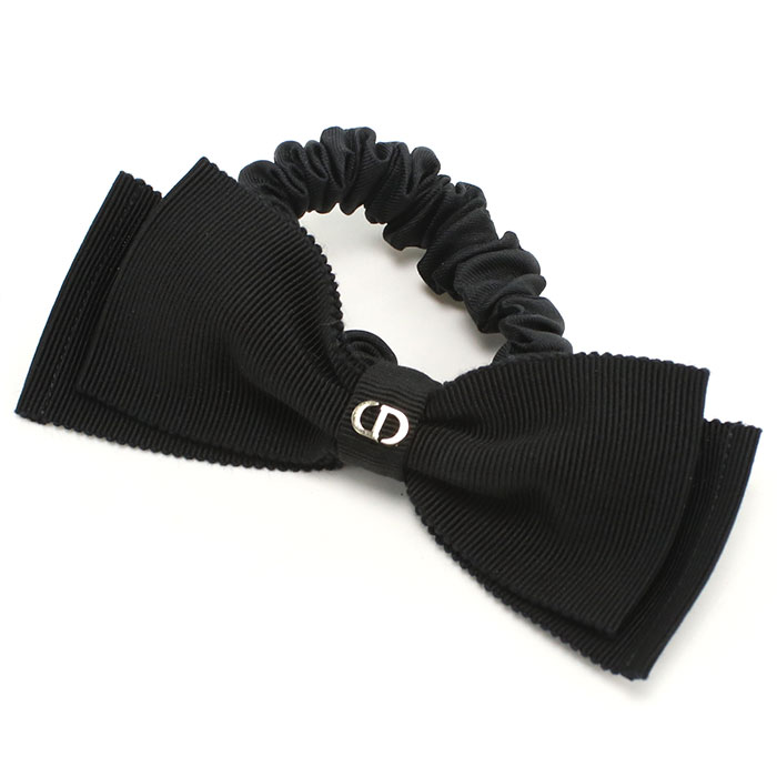 Dior ヴィンテージ ゴールド リボン バレッタ DIOR | Dior Twist リボンバレッタ グログラン