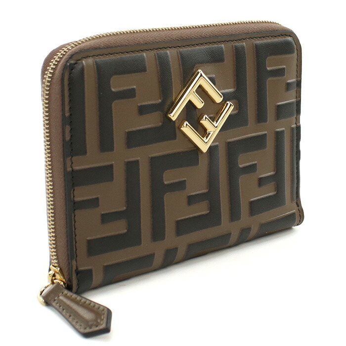 楽天市場】FENDI フェンディ FF Logo Bi-Fold Wallet FF