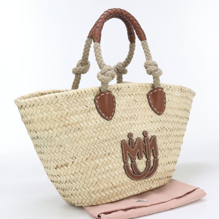 MIUMIU かごバッグ/ショルダーバッグ miu MIU ミュウミュウ かごバッグ ハンドバッグ ショルダー