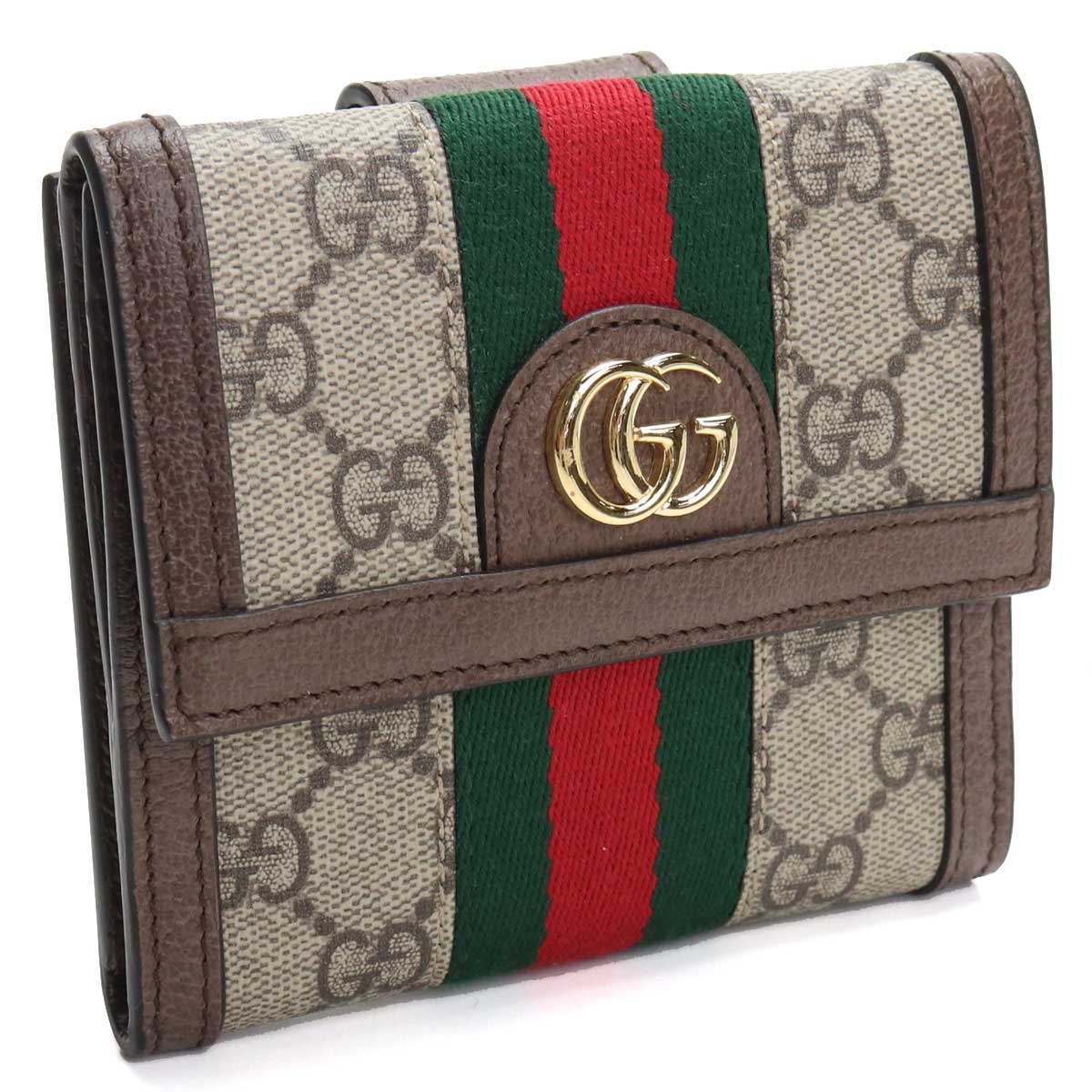 GUCCI GG 2つ折り財布 楽天市場】GUCCI グッチ 二つ折り財布 レディース ベージュ