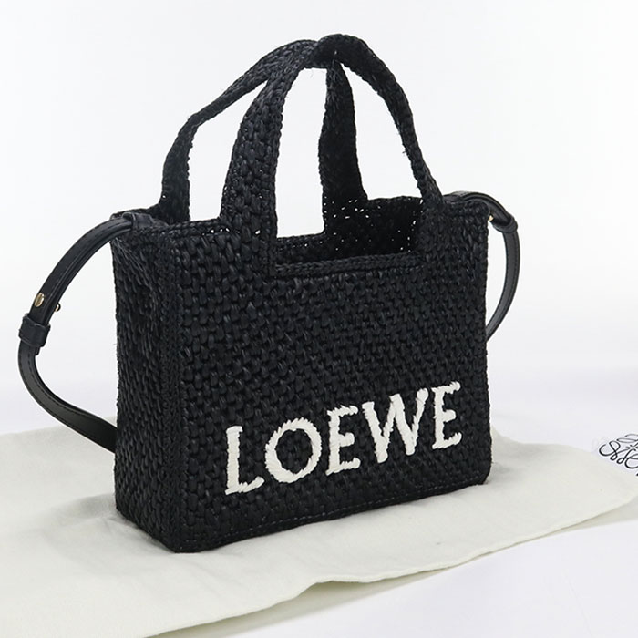 専用/近代モデル✨ロエベ アナグラム トートバッグ キャンバス レザー LOEWE ロエベ アナグラム トートバッグ キャンバス レディース