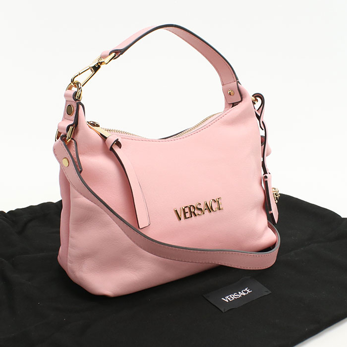 パ*ム様 ジャンニヴェルサーチ ハンドバッグ バニティバッグ サンバースト クロ GIANNI VERSACE vintage黒革バニティハンドバッグサンバースト