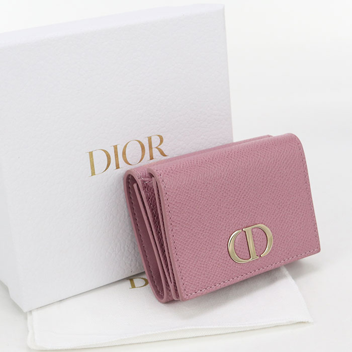 楽天市場】K DIOR 3つ折財布 ピンク 女性 S20570BAE 箱 布袋 送料込
