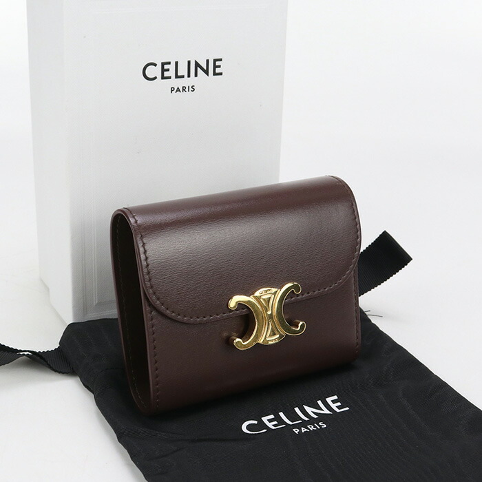 未使用 CELINE セリーヌ トリオンフ スモール フラップウォレット 財布 楽天市場】【未使用品】セリーヌ 財布 トリオンフ スモールフラップ