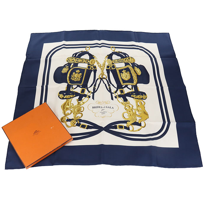 楽天市場】【新品同様】エルメス HERMES スカーフ（タグ付き） カレ90