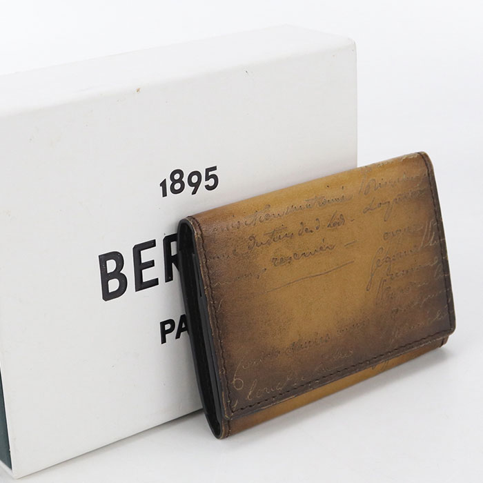 楽天市場】□新品□未使用□ Berluti ベルルッティ レザー カード