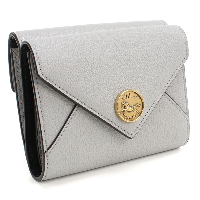 Chloe クロエ 三折財布小銭入付き CH25SP543O93 4A5 レディース ブルー｜ブランド総合卸　ビッグヒット