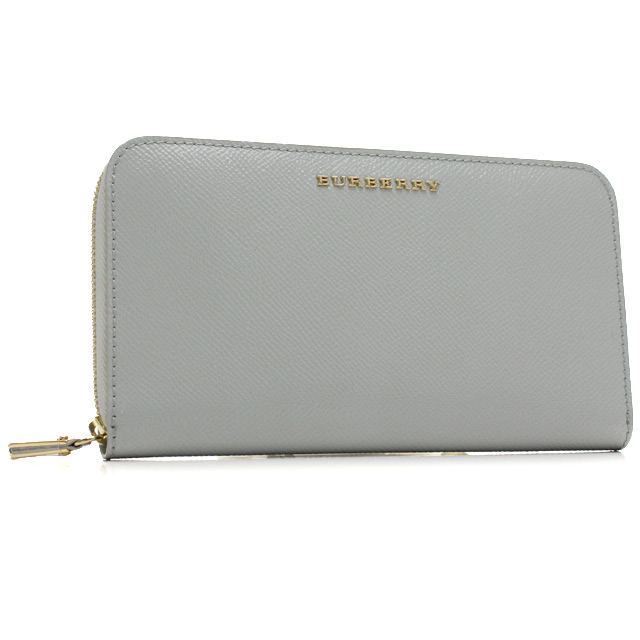 burberry wallet silver