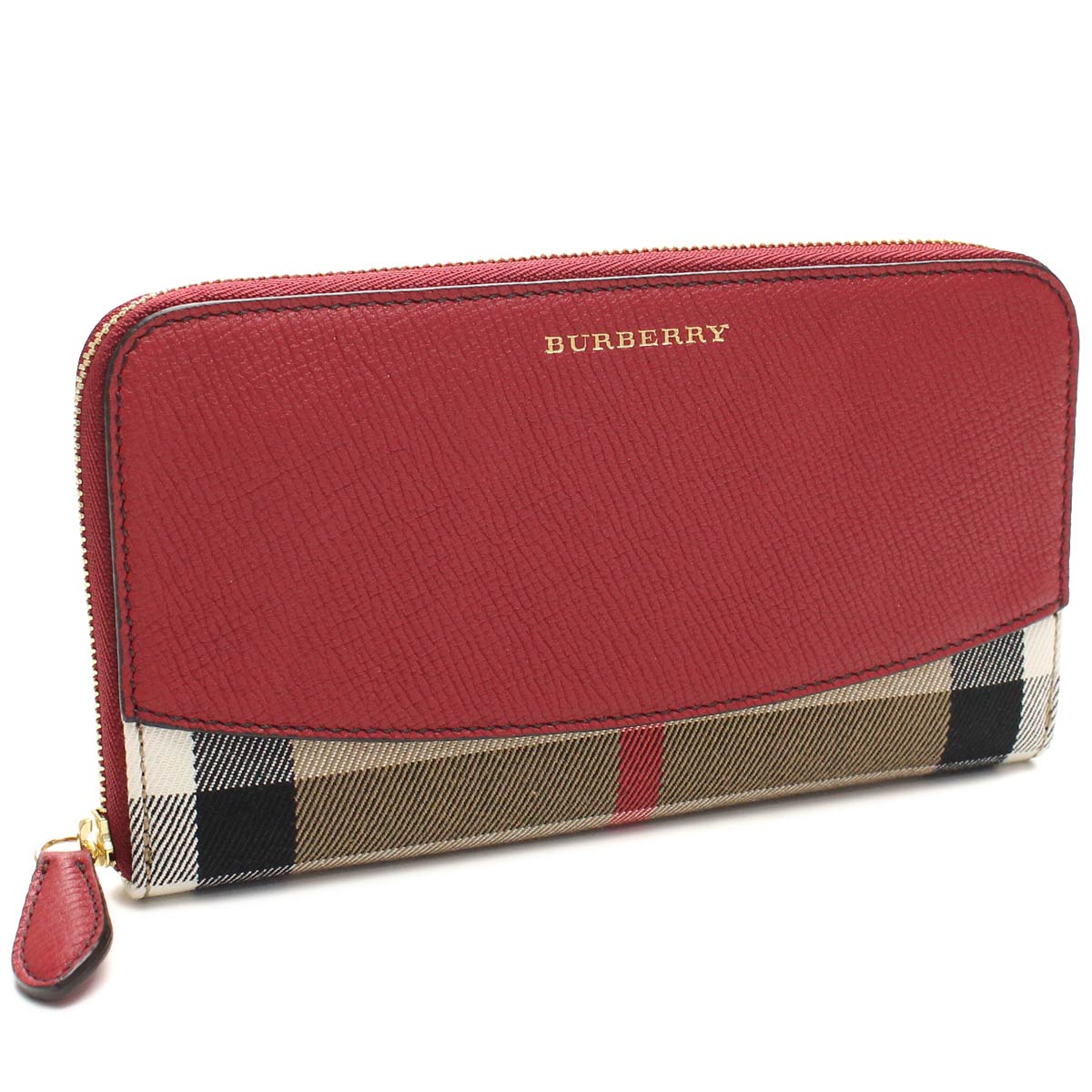 Hit The Total Brand Whole Burberry Wallet Large Hit The Total Brand Whole Burberry Wallet Large Zip Around 3975333 Russet Red Series Multi Color Taxfree Send By