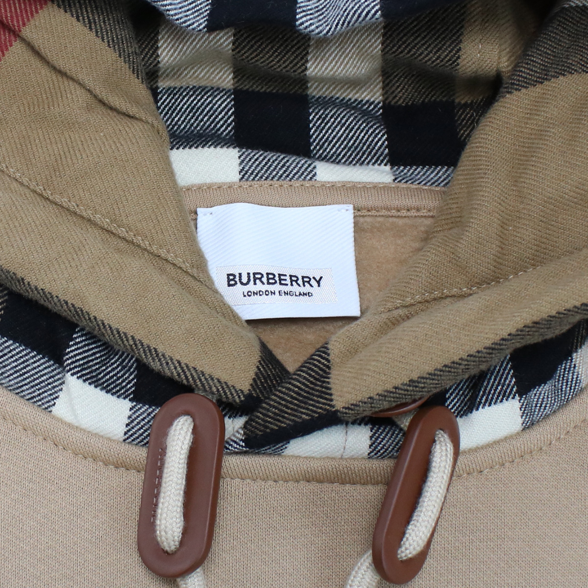 バーバリー BURBERRY メンズ−パーカーブランド ブラウン系 CAMEL