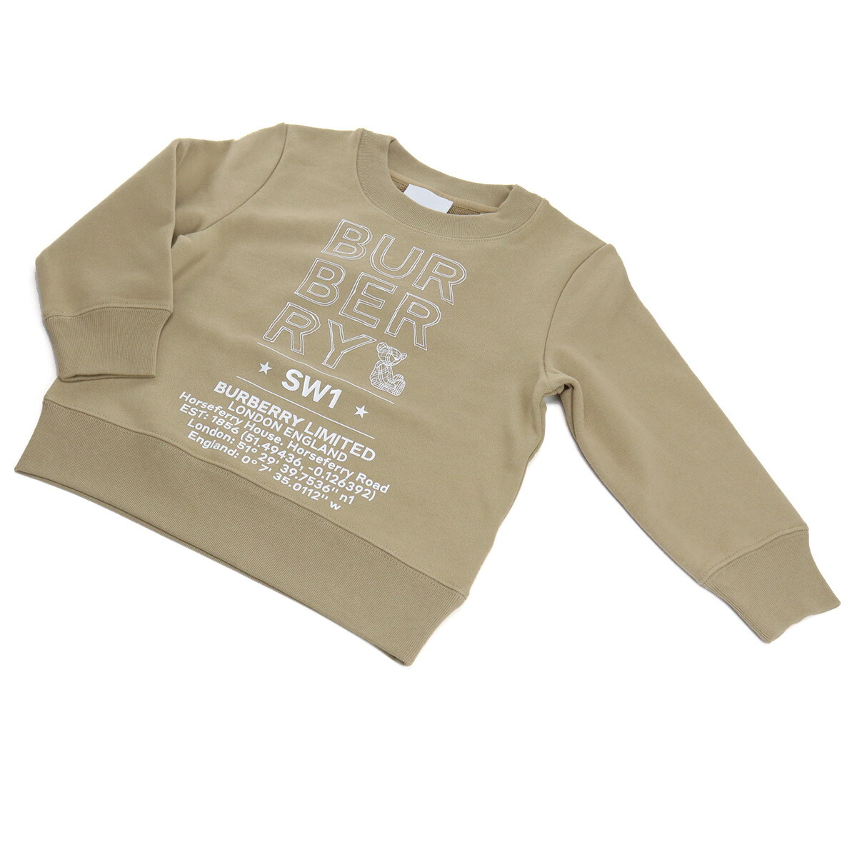 バーバリー　キッズトレーナー 楽天市場】BURBERRY KIDS バーバリー キッズ スウェット 8082110
