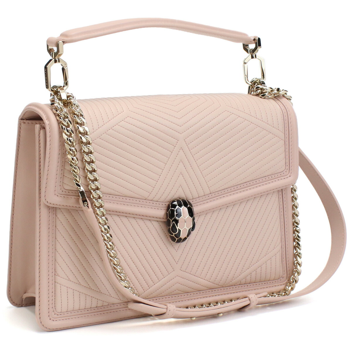 BVLGARI ブルガリ ツイスト ショルダーバッグ ハンドバッグ 本物 ブルガリ ハンドバッグ レディース ツイスト スモール 白