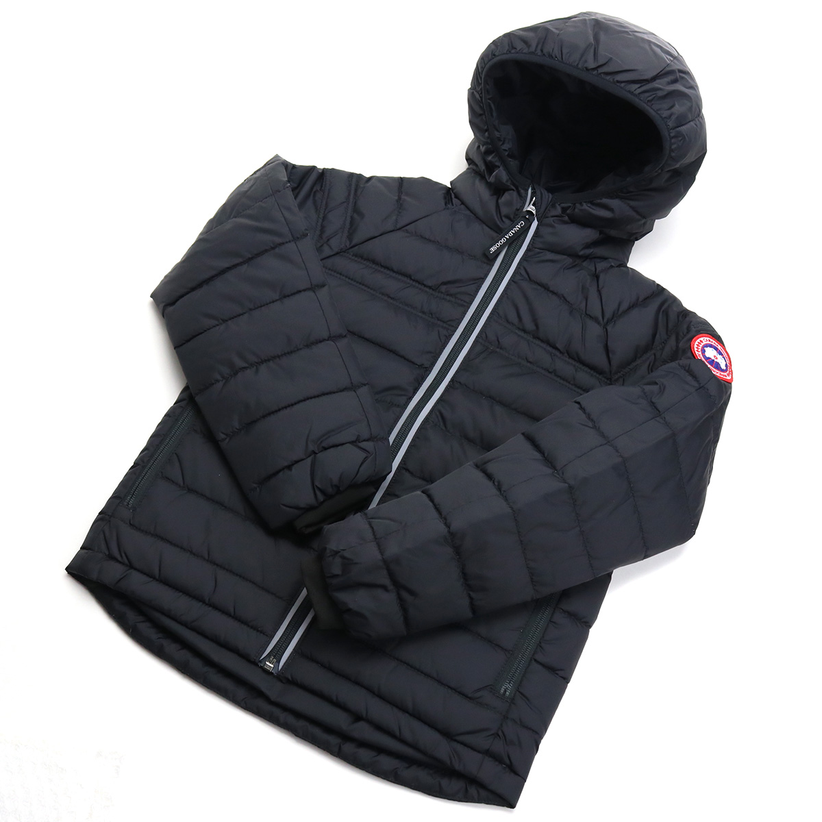 休日限定 コート ジャケット カナダグース Canada Kidsouter 01 Bos 16 ブラック Black 61 5070y アウター コート キッズ ダウン Pbi Hoody Sherwood Goose Www Mekatronik Org Tr