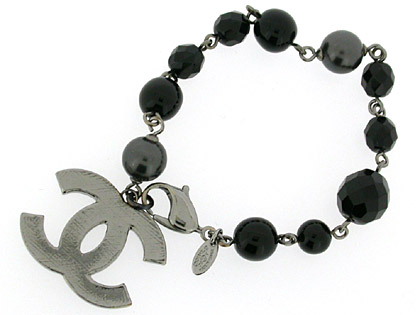 Hit The Total Brand Whole Chanel Bracelet A37291 Chanel Bracelet A37291 Black Metal