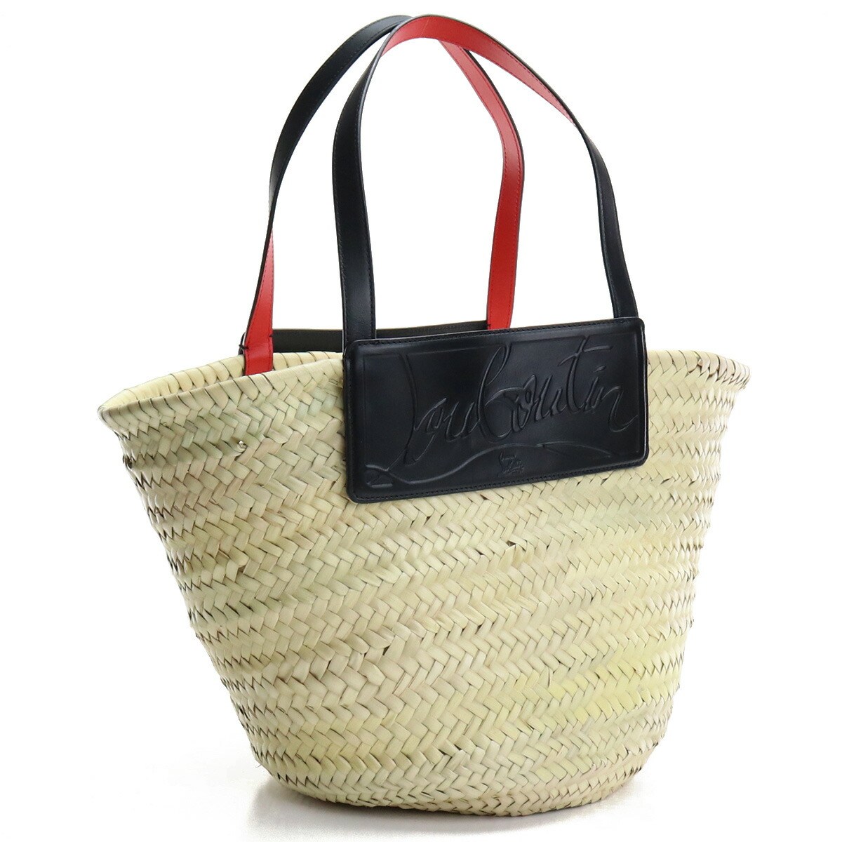 クリスチャン ルブタン Christian Louboutin トートカバン カゴバッグ かごバッグ M243 Nero 黒 Kago 01 Ecocuisinedesign Com