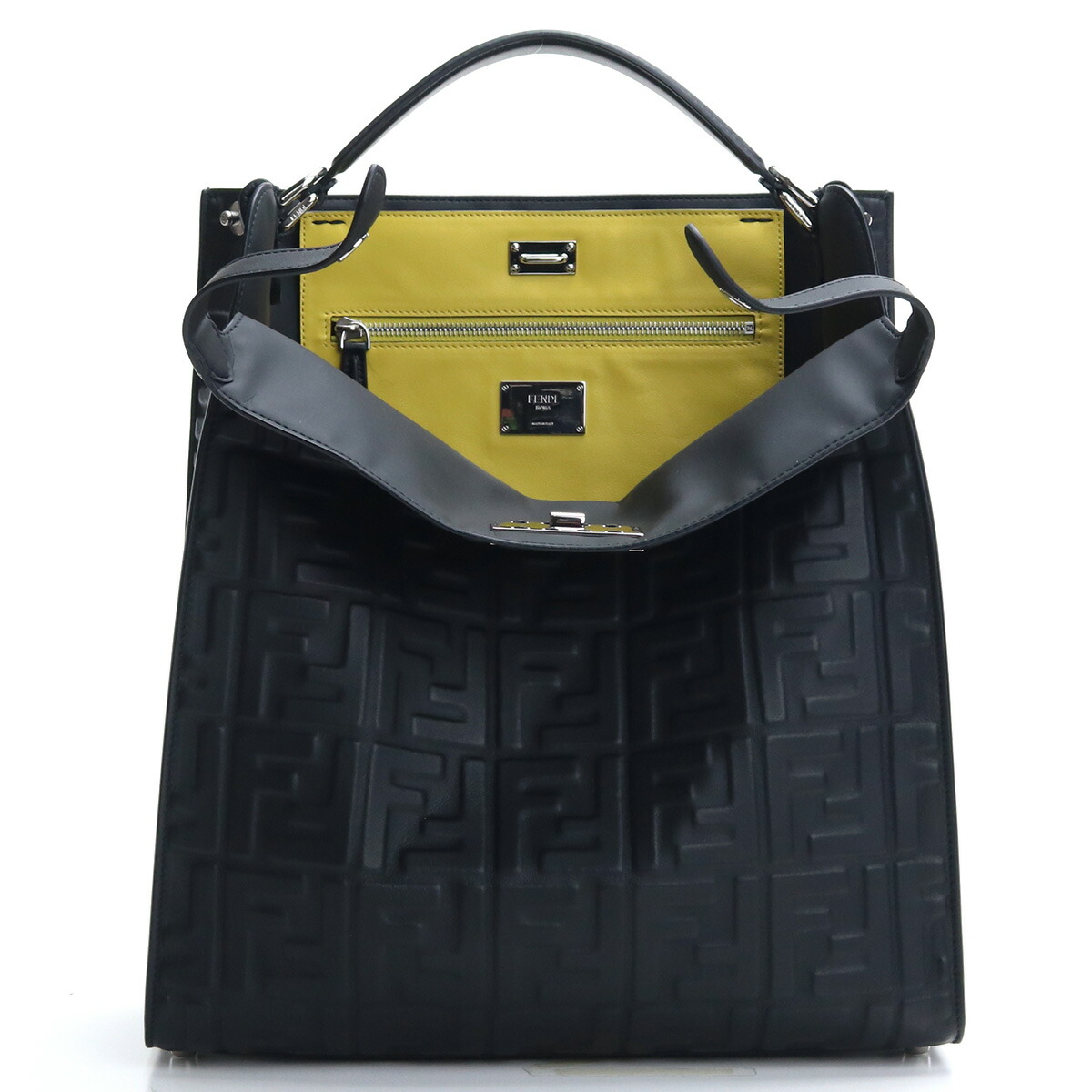 21人気の フィット エックスライト ピーカブー トートバッグ Fendi フェンディ 7va447 メンズ Bag 01 Bos 15 ブラック F0gxn 2v Fen7va Bhavaspa Com